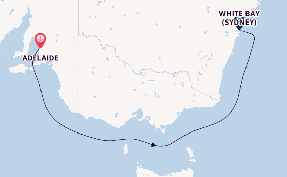 Australien ab Adelaide, Australien auf der Carnival Adventure