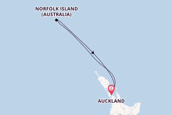 Australien und Neuseeland ab Auckland, Neuseeland auf der Carnival Adventure