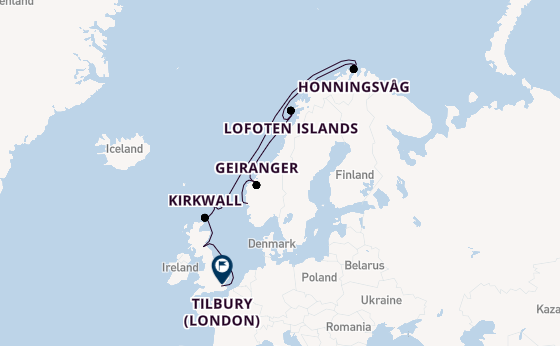Norway from Bergen, Norway with the Viking Mars