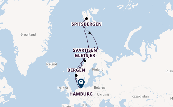 Noorwegen vanaf Kiel, Duitsland met de MS EUROPA 2
