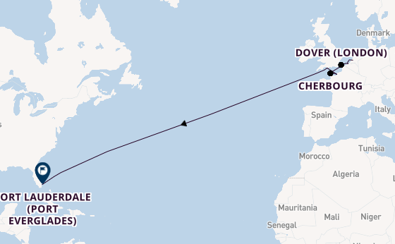 Transatlantic from Rotterdam, The Netherlands with the Nieuw Statendam
