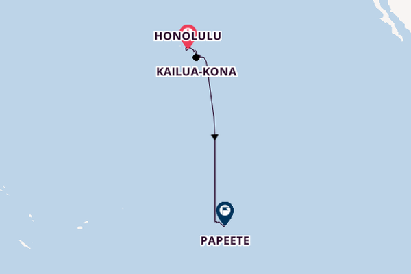 Polynesië vanaf Honolulu, Hawaï met de Norwegian Spirit
