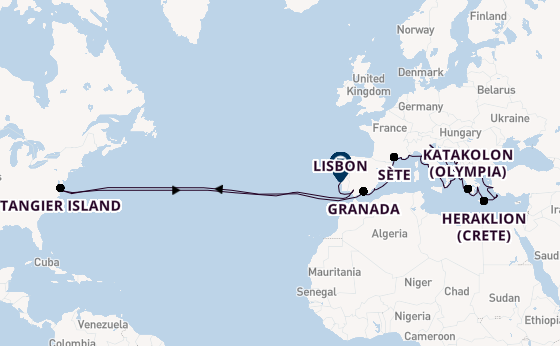 Transatlantic from Istanbul, Turkey with the Viking Mira