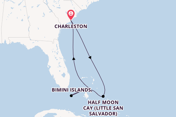 Caribbean from Charleston with the Carnival Sunshine