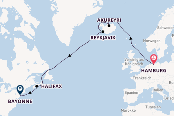 Mein Schiff 1 - Von der Elbe zum Big Apple