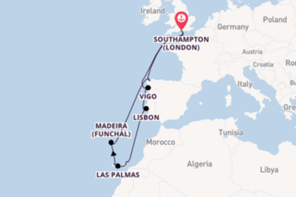 Trip with Royal Caribbean from Southampton (London)