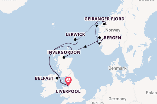 Scotland, Shetlands and Norwegian Fjords