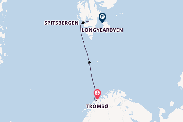 Noorwegen vanaf Tromsø, Noorwegen met de HANSEATIC nature