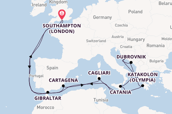 Aurora 20  Southampton (London)-Southampton (London)