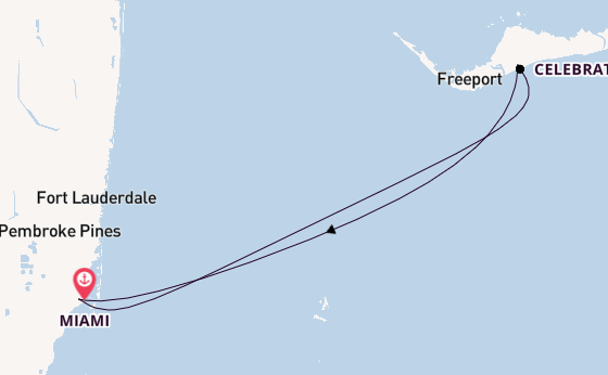 Caribbean vanaf Miami, Verenigde Staten met de Carnival Conquest