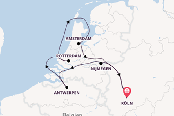 Wunderschöne Reise ab Köln
