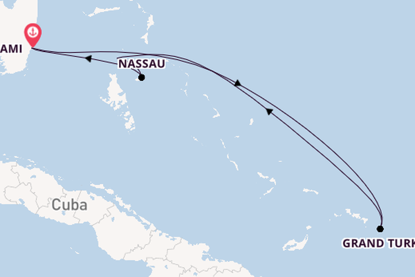 Caribbean vanaf Miami, Verenigde Staten met de MSC Meraviglia