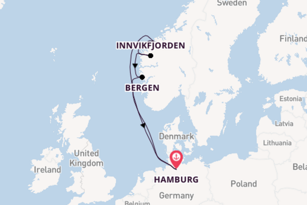 Ålesund ontdekken met de Queen Mary 2
