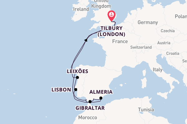 Christmas & New Year Sailing to Spain & Portugal