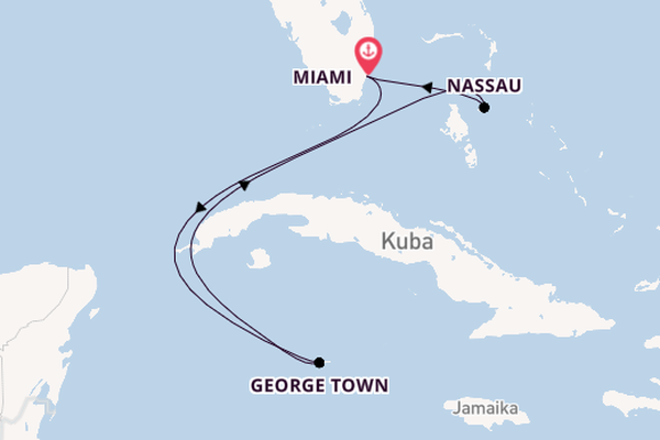Karibik ab Miami auf der Freedom of the Seas