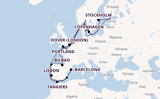 England from Rotterdam, The Netherlands with the Nieuw Statendam