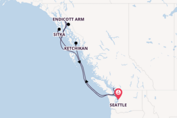 Expedition with Royal Caribbean from Seattle to Vancouver