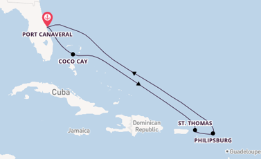 Caribbean vanaf Port Canaveral, Verenigde Staten met de Harmony of the Seas®