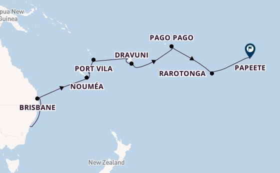 South Pacific from Sydney, Australia with the Seven Seas Explorer