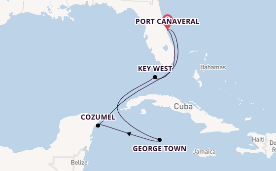 Western Caribbean from United Kingdom with the Celebrity Apex