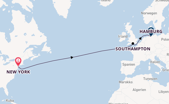 Queen Mary 2 - Von New York nach Norddeutschland: Ein transatlantischer Traum