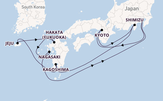 Japan from Yokohama (Tokyo), Japan with the Celebrity Solstice