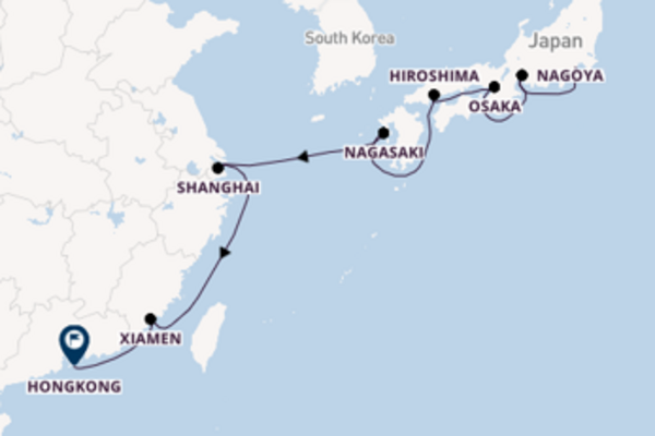 Cruise met Oceania Cruises naar Nagoya