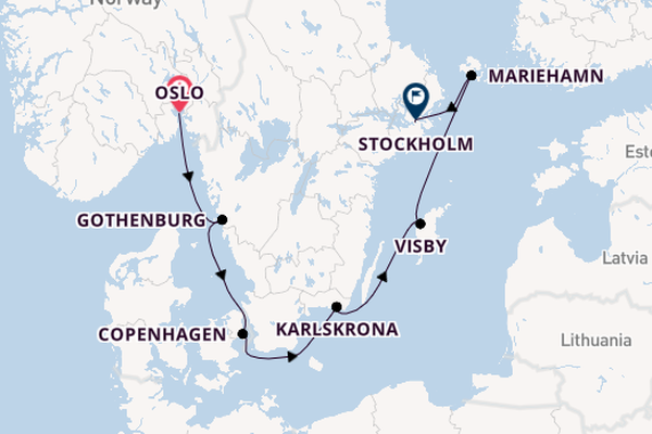 Norway from Oslo, Norway with the Viking Vela