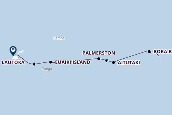 Polynesien ab Papeete (Tahiti), Französisch-Polynesien auf der Silver Cloud