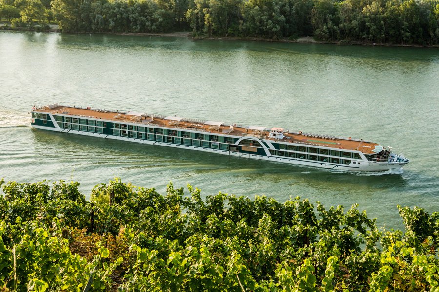 Rhein ab Amsterdam, Niederlande auf der Amadeus Queen