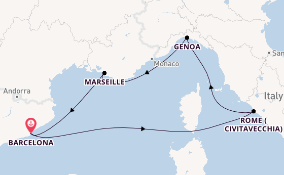 Cruise Waypoints