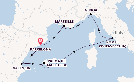 Cruise Waypoints