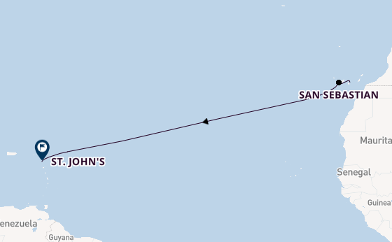 Canarische Eilanden vanaf Las Palmas, Gran Canaria, Spanje met de Star Clipper