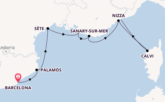 Cruise Waypoints