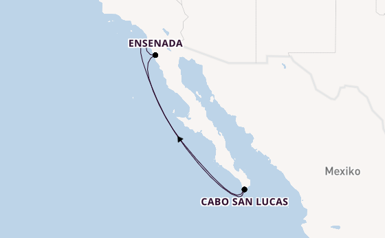 USA Westküste ab San Diego, USA auf der Disney Magic