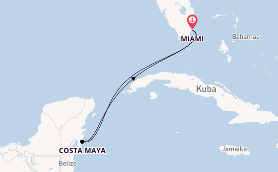 Westliche Karibik ab Miami auf der Freedom of the Seas