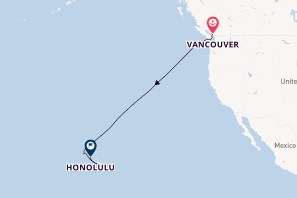 Polynesia from Vancouver, Canada with the Anthem of the Seas