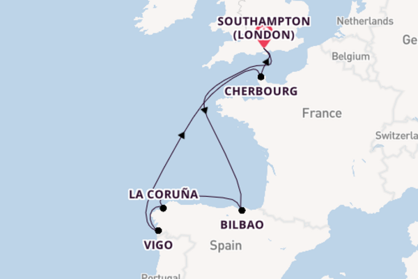 England from Southampton (London), England, United Kingdom with the Arvia