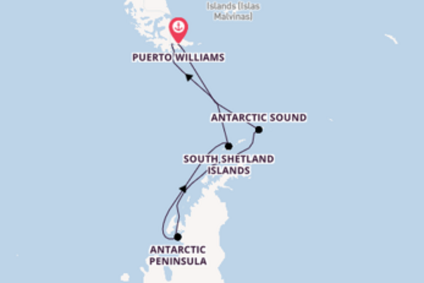 11 day voyage from Puerto Williams