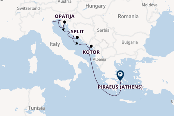 Luxury Croatia Cruise: Zadar, Split & Dubrovnik with FREE Venice Stay