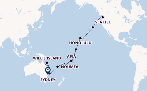 From the Pacific Northwest to Hawaii, South Pacific and Great Barrier Reef
