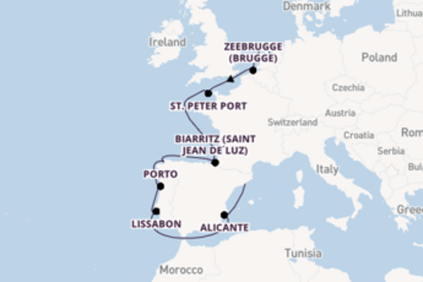 Ervaar Biarritz (Saint Jean de Luz) met Regent Seven Seas Cruises