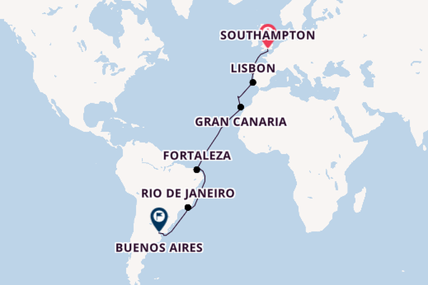 Luxury South American Passage & Buenos Aires Stay