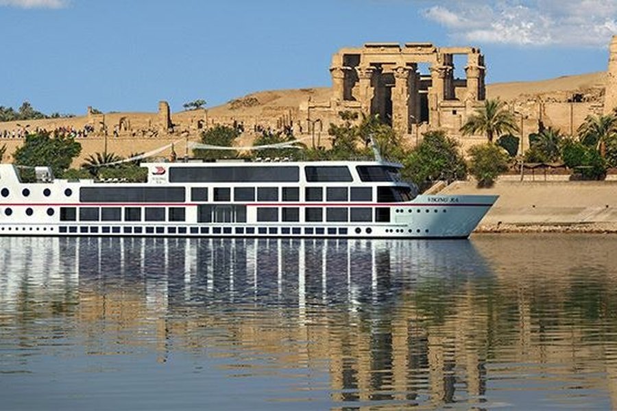 Nile River from Luxor, Egypt with the Viking Ra