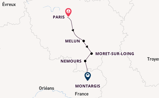 8 Tage Seine Kreuzfahrt