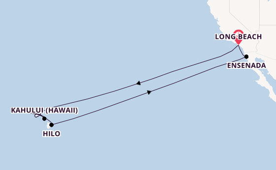 Polynesia from Long Beach, California, USA with the Carnival Legend