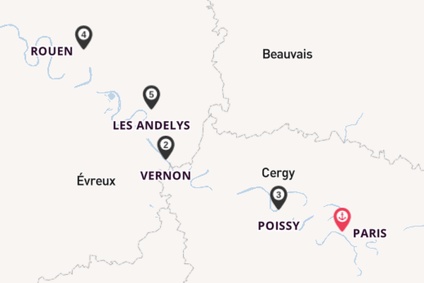Seine ab Paris, Frankreich auf der VIVA BEYOND
