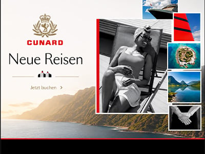 Neue Cunard Reisen 2028