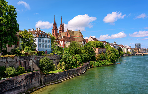 Kreuzfahrten auf dem Rhein ab oder bis Basel 