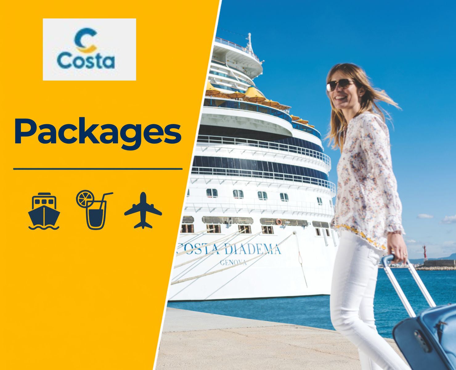 Costa Packages für Weltenbummler